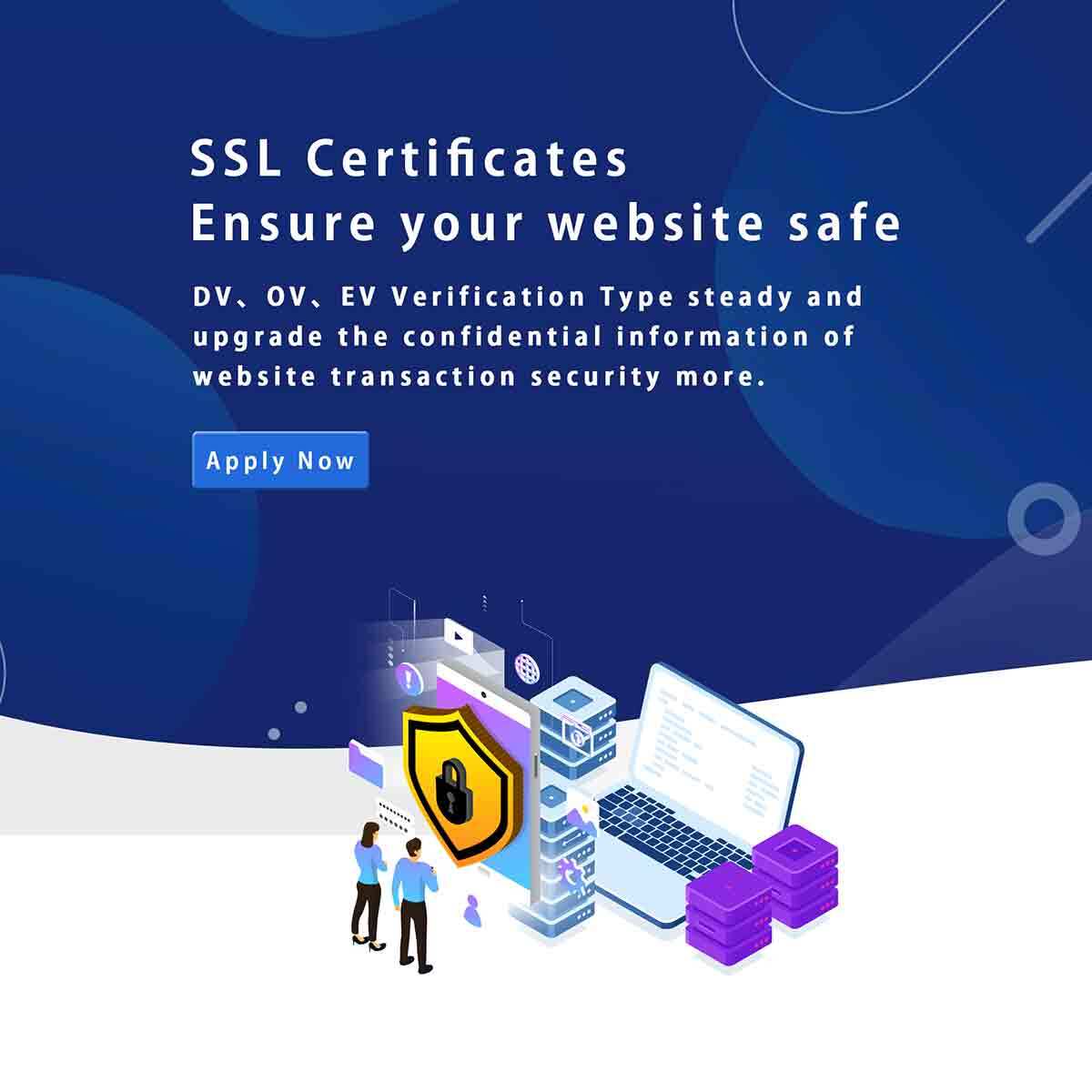 SSL encryption certificate Keep your web safe